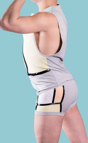 Modus Vivendi Kits Mens TankTop & Boxers Mondrian 17531-21 21 - SexyMenUnderwear.com