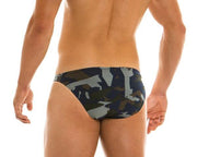 Modus Vivendi Low-Cut Brief Desert Camouflage Cotton Blue Briefs 11715 8 - SexyMenUnderwear.com