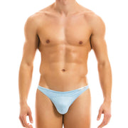 Modus Vivendi Low-Cut Brief Vegan Suede Extra Soft Light Blue 13911 32 - SexyMenUnderwear.com