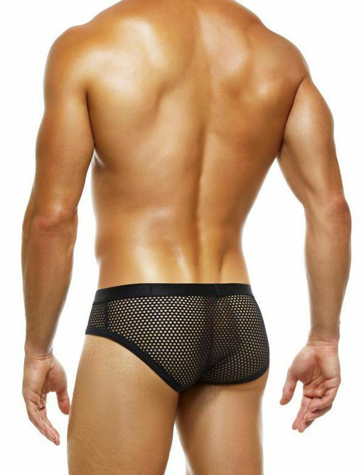 Modus Vivendi Net Trap Classic Brief Semi-Transparent Brief Black 06113 49 - SexyMenUnderwear.com