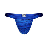 Modus Vivendi Net Trap Thong Perforated Semi-Transparent Blue 06114 49 - SexyMenUnderwear.com