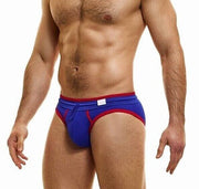Modus Vivendi Retro Low-Cut Brief Internal Drawstring Blue 14317 - SexyMenUnderwear.com
