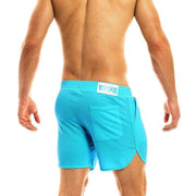 Modus Vivendi Short Capsule Training Shorts Aqua 16961 57 - SexyMenUnderwear.com