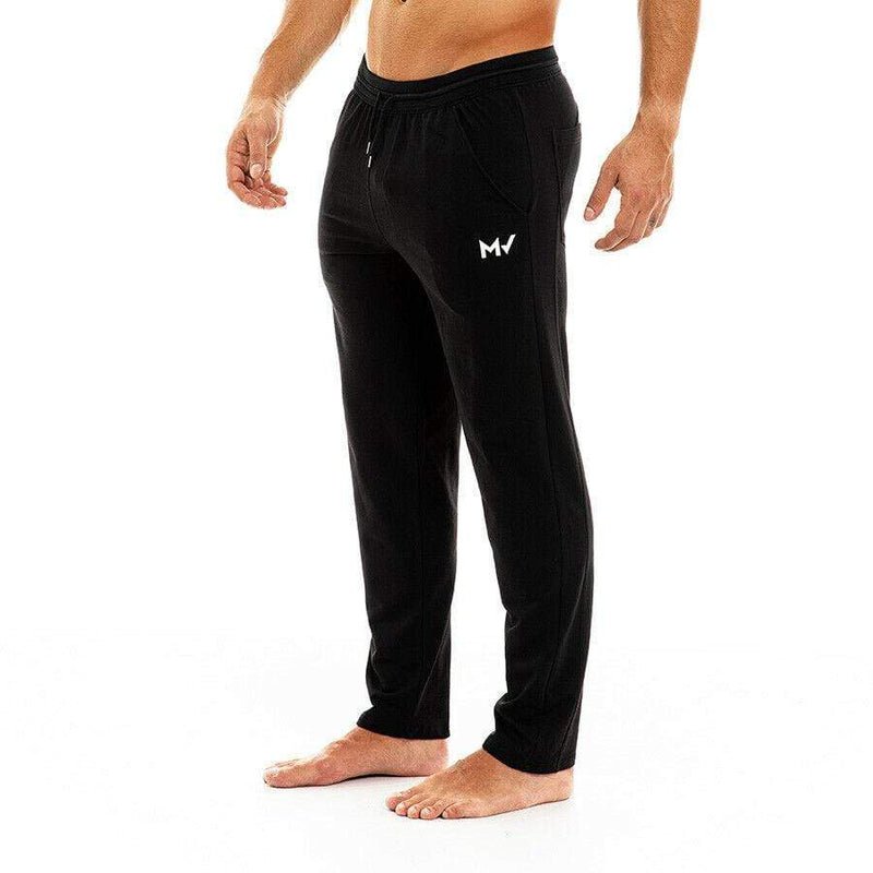 Modus Vivendi Sporty Comfortable Streetwear Peace Pants Black 04062 65 - SexyMenUnderwear.com