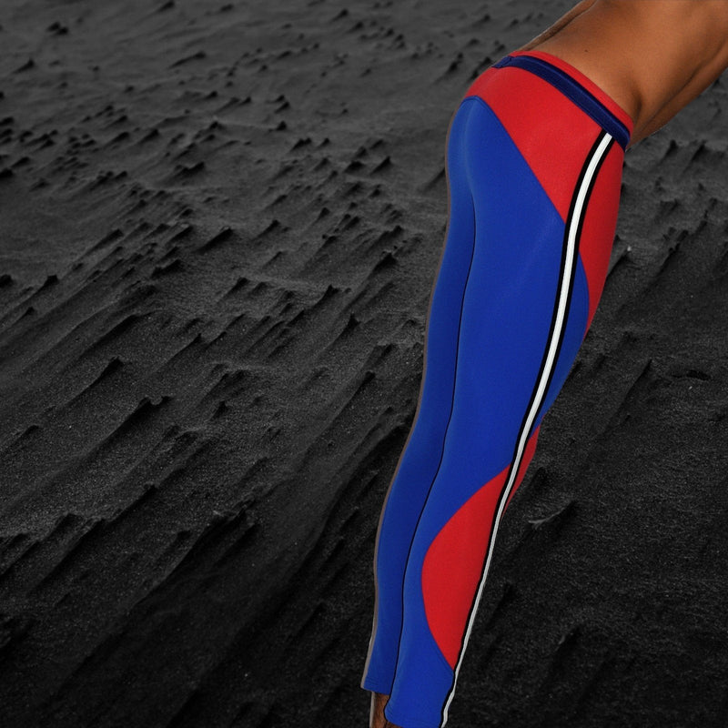 Modus Vivendi Surreal Legging Salvador Dali Inspiration Red-Blue 12761 9 - SexyMenUnderwear.com