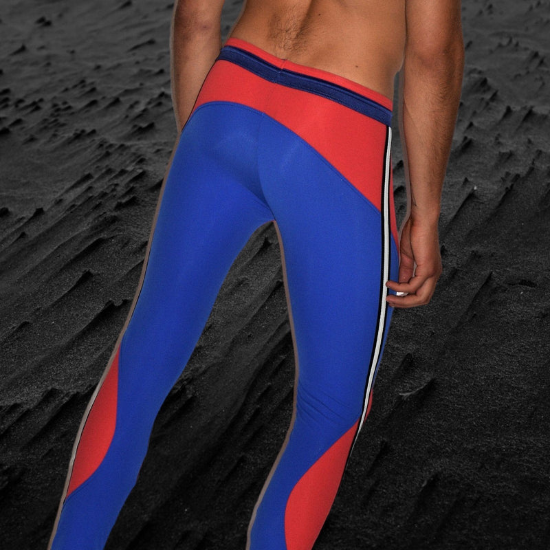 Modus Vivendi Surreal Legging Salvador Dali Inspiration Red-Blue 12761 9 - SexyMenUnderwear.com