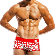 Modus Vivendi swim boxer Polka dot Beach Swimsuits Red KS1821 19 - SexyMenUnderwear.com