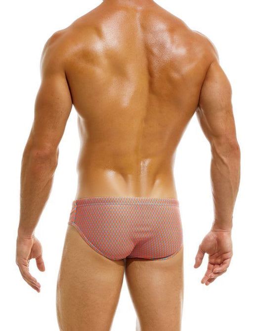 Modus Vivendi Swim-Briefs Cyclops Regular Clasic Fit Swimwear Orange AS2213 - SexyMenUnderwear.com