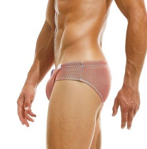 Modus Vivendi Swim-Briefs Cyclops Regular Clasic Fit Swimwear Orange AS2213 - SexyMenUnderwear.com