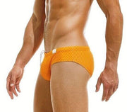 Modus Vivendi Swim-Briefs Cyclops Regular Clasic Fit Swimwear Yellow AS2213 - SexyMenUnderwear.com