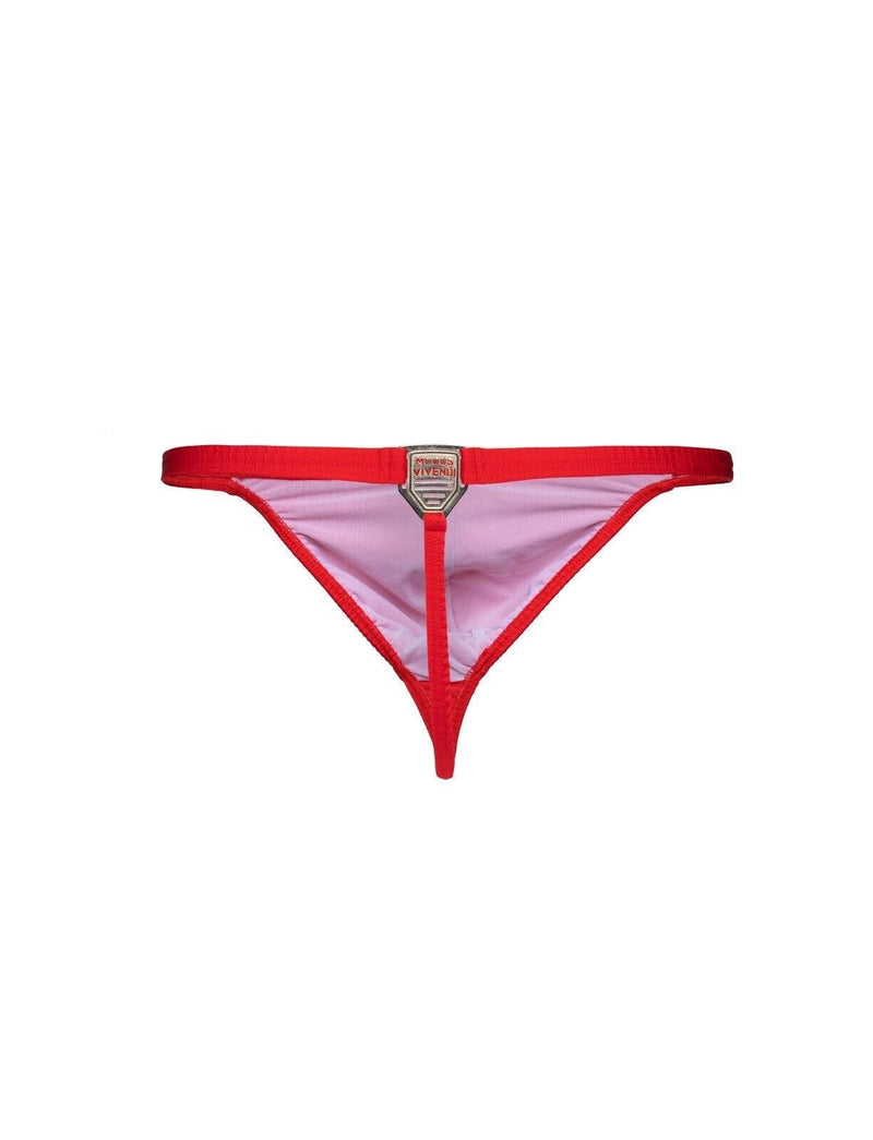 Modus Vivendi Swim-Thong Original Roomy Pouch Fast Dry Swimwear Red HS2211 66 - SexyMenUnderwear.com
