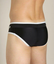 Modus Vivendi Swimwear Sport Swim-Brief Maillot De Plage Black s1311 39 - SexyMenUnderwear.com