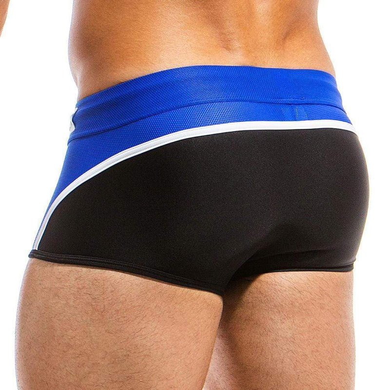 Modus Vivendi Swimwear Swim Shorts Multi Trunk Blue JS1821 18 - SexyMenUnderwear.com