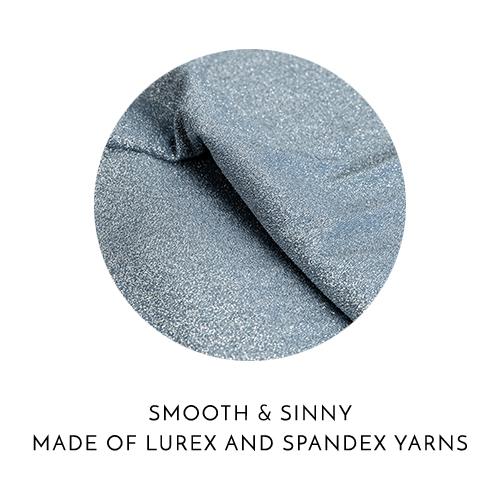 Modus Vivendi Tanga Brief Glam Sparkle Lurex Fashion Yarns Steel Blue 10013 34 - SexyMenUnderwear.com