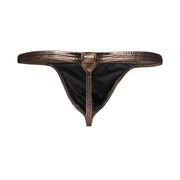 Modus Vivendi Thong King Cheetah Metal Rose Gold 13116 60 - SexyMenUnderwear.com