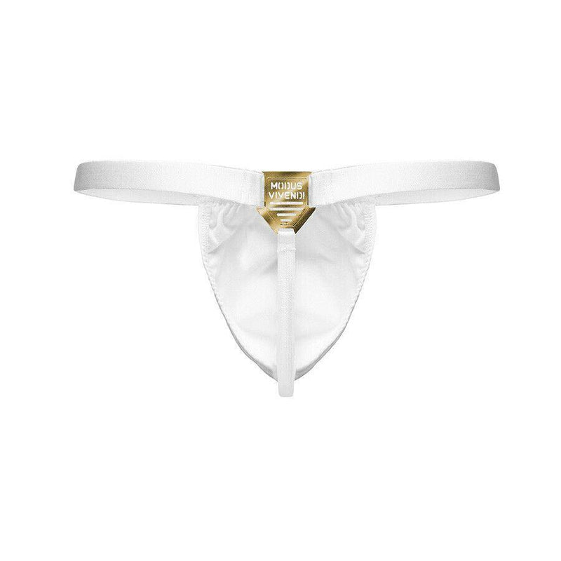 Modus Vivendi Thongs Antibacterial Mens Thong Like A Pouch White 15617 39 - SexyMenUnderwear.com