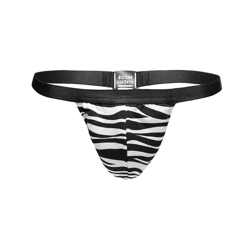 Modus Vivendi Thongs Zebra Animal Print 14919 43 - SexyMenUnderwear.com