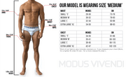 Modus Vivendi Unique Modus Vivendi Brief LANGOT TWIN LOINCLOTH Greek Underwear Aqua 16513 10