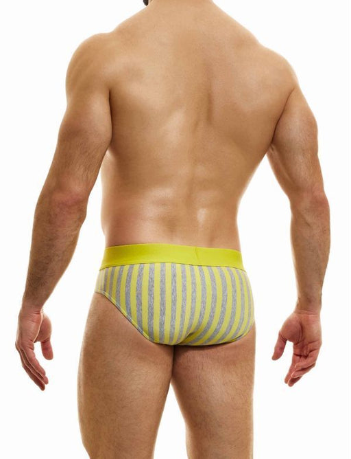 Modus Vivendi X-Retro Briefs Exclusive Eco-friendly Cotton Total-Yellow 24220 - SexyMenUnderwear.com