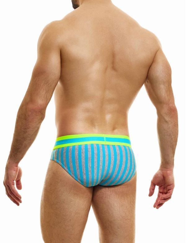 Modus Vivendi X-Retro Briefs Exclusive Ecofriendly Cotton Fabric Aqua 24220 - SexyMenUnderwear.com