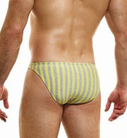 Modus Vivendi X-Retro Low-Cut Brief Exclusive Ecofriendly Cotton Yellow 24222 - SexyMenUnderwear.com