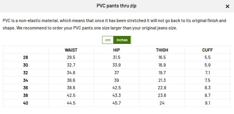 MR. RIEGILLIO PVC Pants Thru 3-Zipper High Waist Classic Jeans-Style Shiny Black - SexyMenUnderwear.com