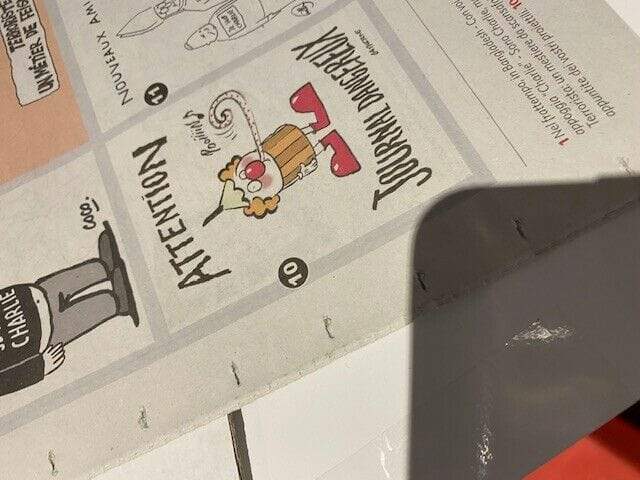 newspaper Charlie hebdo je suis charlie Premiere edition Jamais lus Joyau - SexyMenUnderwear.com