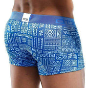 Otzi Boxer Trunk Aztec Print Fashion Underwear Blue OTG019 MX2 - SexyMenUnderwear.com