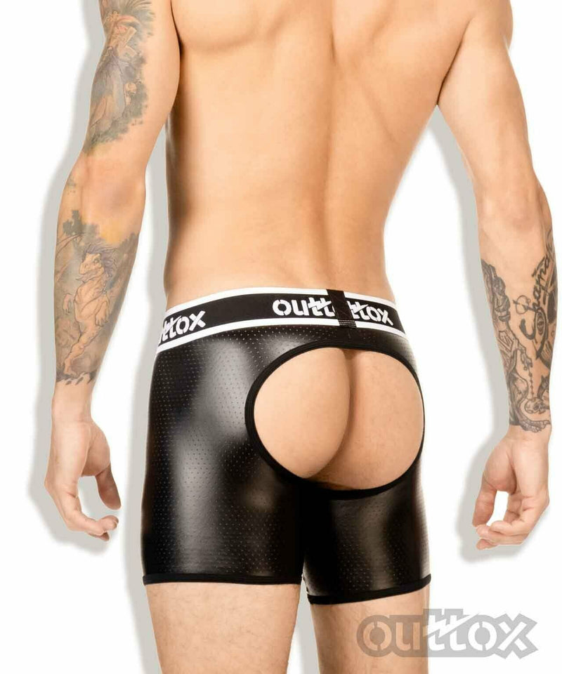 OUTTOX by Maskulo Boxer Open Back-Jock Combo SH144-90 4 - SexyMenUnderwear.com