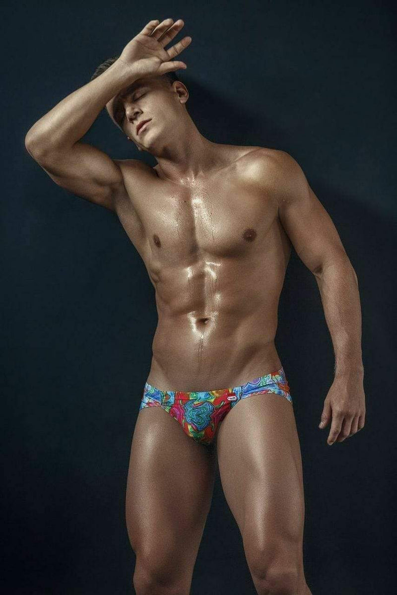 Pikante French cut Brief Aladin Matrix Print 8715 1 - SexyMenUnderwear.com