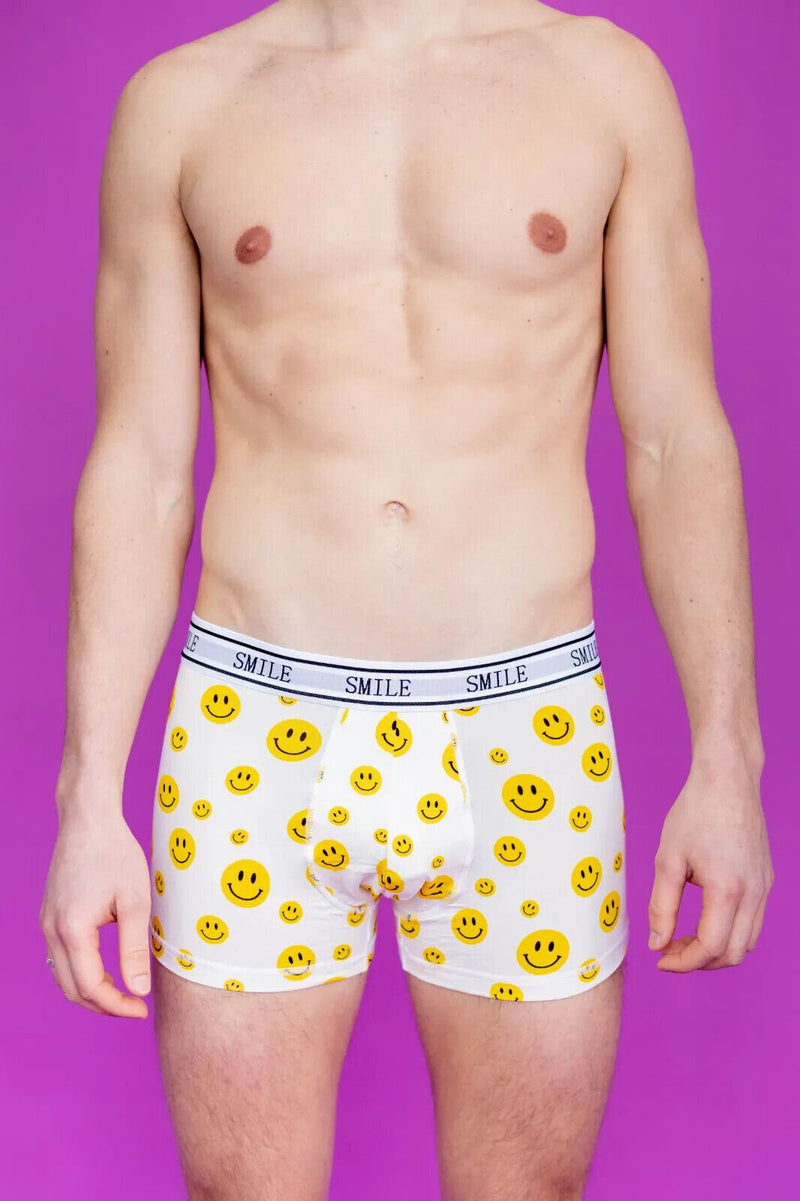 POP Underwear Short Boxer 'SMILE' Bamboo Underwear Hypoallergenic 1 - SexyMenUnderwear.com