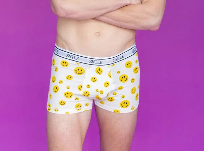 POP Underwear Short Boxer 'SMILE' Bamboo Underwear Hypoallergenic 1 - SexyMenUnderwear.com