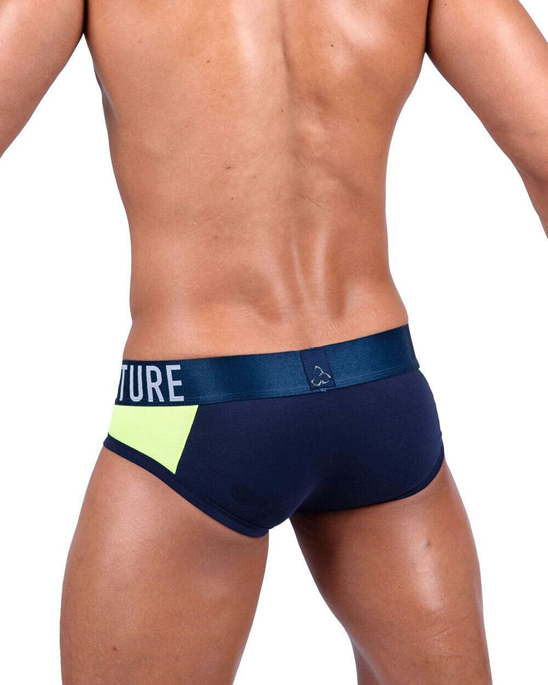 PRIVATE STRUCTURE Athlete Mini Brief Navy Ranger Blue 4388 - SexyMenUnderwear.com