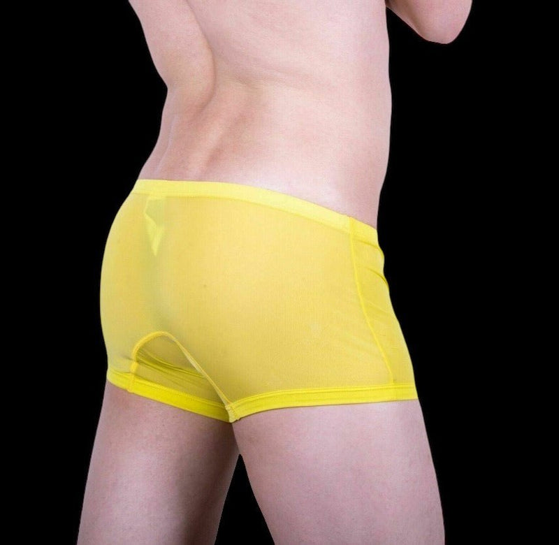 Private Structure Boxer Color Peel Trunk Yellow 1798 19 - SexyMenUnderwear.com