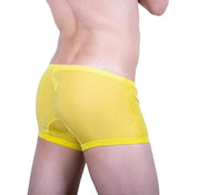 Private Structure Boxer Color Peel Trunk Yellow 1798 19 - SexyMenUnderwear.com