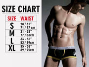 Private Structure Boxer Crayon Low Rise Trunk Rayon Melange Grey 1881 98 - SexyMenUnderwear.com