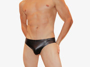 Private Structure Brief Desire Glaze Bikini Cut Briefs Blood Black 3553 80