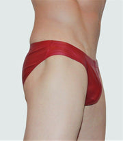 Private Structure Brief Desire Glaze Bikini Cut Briefs Blood Red 3553 70