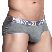 Private Structure Brief Sport Platinum Platinum Contour Briefs Lite Gray 3748 39