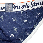 Private Structure Cotton Briefs Classic Mini Brief Galaxy Drift Navy 4189