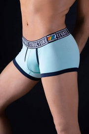 Private Structure Gay PRIDE Trunk Low Rise Underwear Mojito Green 4020 18 - SexyMenUnderwear.com
