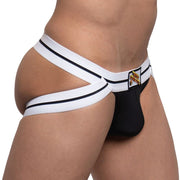 Private Structure Jockstrap Micro Maniac Elastics Smooth Black Jock 4180