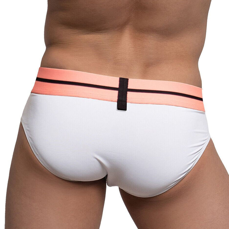 Private Structure Mini Brief Micro Maniac Smooth & Sretchy Briefs White 4179