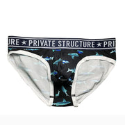 Private Structure Mini Briefs Pride Black Sharks Brief 4187