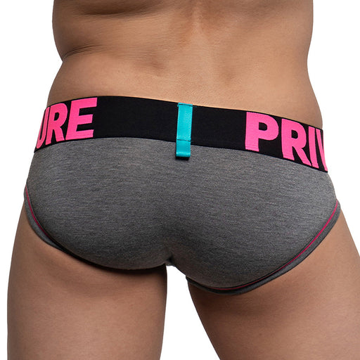 Private Structure Modality Mini Briefs Micro Modal Brief Melange/Magenta 63