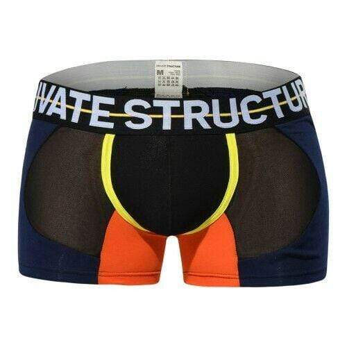 Private Structure Private Structure Boxer Momentum-Orange Boxers Trunk Black 3860 36