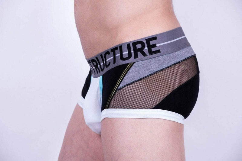 Private Structure M Private Structure Boxer Momentum-Orange Harness Trunk Black 3856 40