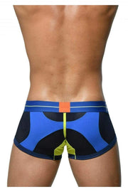 Private Structure M Private Structure Boxer Momentum-Orange Trunk Cotton Underwear Blue 3853 44