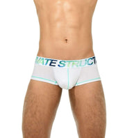 Private Structure Private Structure Boxer Platinum Tencel MicroFiber White-Green 3790 14