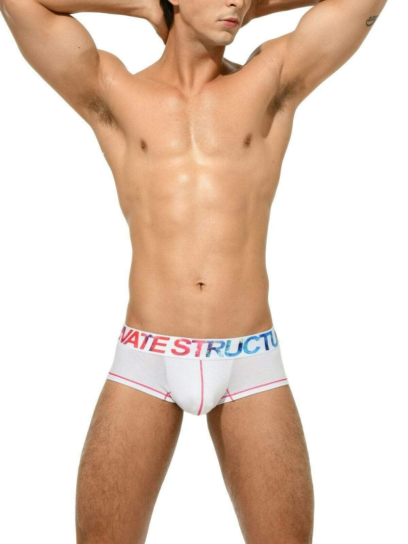 Private Structure Private Structure Boxer Platinum Tencel Red-White 3790 15